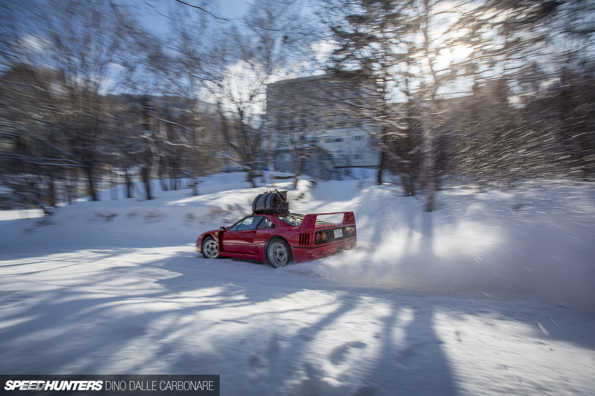 Remember That Ferrari F40 In The Snow?