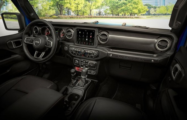 2022 Jeep Wrangler interior