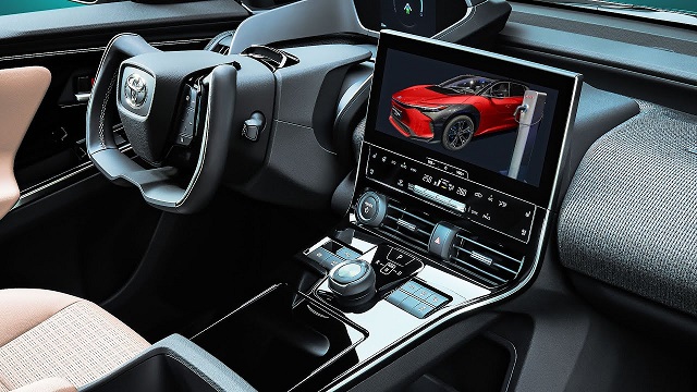 2023 Toyota bz4X interior